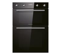 Statesman BDM373BL - Black Built in Electric Double Oven - B energy