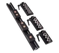 Built-in Dual-axis Linear Guide 32mm SGR10E Roller Slide 1 Set SGB10E Block And 3D Printer Part(SGB10E-3UU (3 rounds,800mm)