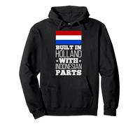 BUILT IN HOLLAND WITH INDONESIAN PARTS (DUTCH INDO) Pullover Hoodie