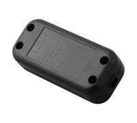 Built-in Rotary Inline Dimmer Switch with ON/Off Knob Control for Dimmable LED and Incandescent Lights 3-60W 220-240V Compact PC Housing Easy Install Black(black)