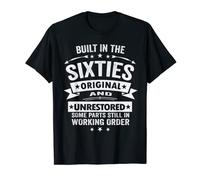 Built In The Sixties Built In The 60s Birthday T-Shirt