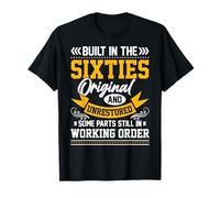 Built In The Sixties Built In The 60s Birthday T-Shirt