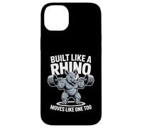 Built Like A Rhino Moves Like One Too Gym Strength Case for iPhone 14 Plus