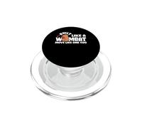 Built Like A Wombat Move Like One Too Funny Animal Lover PopSockets PopGrip for MagSafe