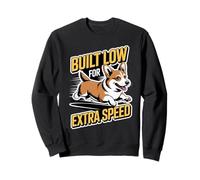 Built Low for Extra Speed - Cardigan Welsh Corgi Running Sweatshirt