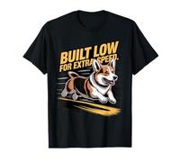 Built Low for Extra Speed - Fast Cardigan Welsh Corgi T-Shirt