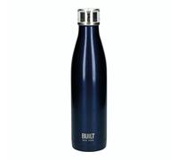 Built New York Built 740ml Double Walled Stainless Steel Water Bottle Midnight Blue - Blue - Stainless Steel - Water Bottle