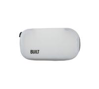BUILT New York Silicone Bag with Zip for Snacks, Pencils & More, 16 x 9cm BPA-Free Reusable Storage Pouch in White | Size: 16 x 9 cm BUILT New York White 16 x 9 cm