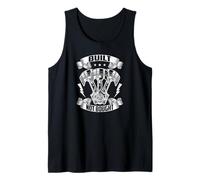 Built Not Bought-Vintage Classic Car Enthusiast Design Tank Top