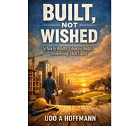 Built, Not Wished: What It Really Takes to Build Something That Lasts