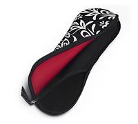 Built NY Heat Resistant Travel Pouch for Straighteners or Tongs Damask Black & White