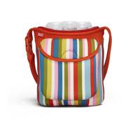Built NY Three Bottle Tote Baby Pink Stripe