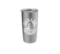 Built on a Rock Unshakable Matthew 7:24-25 Stainless Steel Insulated Tumbler