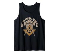 Built On Ancient Principles Freemason Tank Top