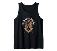 Built On Ancient Principles Masonic Brotherhood Tank Top
