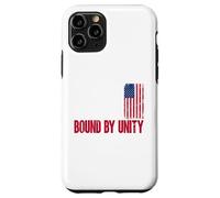 Built on Bravery Design - Bound by Unity USA Flag Graphic Case for iPhone 11 Pro