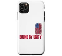 Built on Bravery Design - Bound by Unity USA Flag Graphic Case for iPhone 11 Pro Max