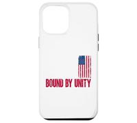 Built on Bravery Design - Bound by Unity USA Flag Graphic Case for iPhone 12 Pro Max