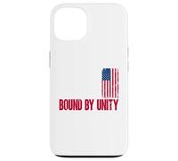 Built on Bravery Design - Bound by Unity USA Flag Graphic Case for iPhone 13
