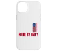 Built on Bravery Design - Bound by Unity USA Flag Graphic Case for iPhone 14 Plus