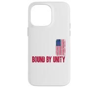 Built on Bravery Design - Bound by Unity USA Flag Graphic Case for iPhone 14 Pro Max