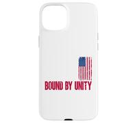 Built on Bravery Design - Bound by Unity USA Flag Graphic Case for iPhone 15 Plus