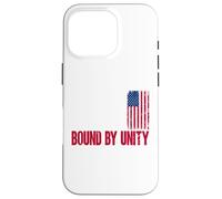Built on Bravery Design - Bound by Unity USA Flag Graphic Case for iPhone 16 Pro