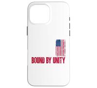 Built on Bravery Design - Bound by Unity USA Flag Graphic Case for iPhone 16 Pro Max