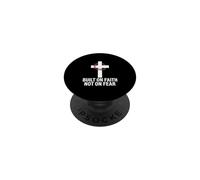 Built On Faith Christian Strength PopSockets Adhesive PopGrip