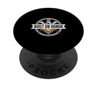 Built on Honor Freemason Square Compass PopSockets Adhesive PopGrip
