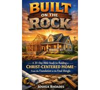 BUILT ON THE ROCK: A 31-Day Bible Study for Building a Christ-Centered Home-From the Foundation to the Final Shingle