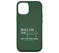 Built on the Rock, Not Shifting Sand - Matthew 7:24-27 Case for iPhone 12/12 Pro