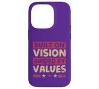 Built on Vision, Guided by Values Case for iPhone 14 Pro
