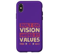 Built on Vision, Guided by Values Case for iPhone X/XS