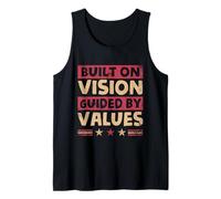 Built on Vision, Guided by Values Tank Top