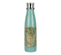 Built Water Bottle V&A 500ml Double-Walled Insulated Leakproof Stainless Steel - Cockatoo Blue
