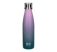 Built Pink Blue Ombre 500ml Stainless Steel Water Bottle Pink and Blue