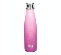 Built Pink Purple Ombre 500ml Stainless Steel Water Bottle Pink