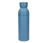 Built Planet Bottle, 500Ml Recycled Reusable Water Bottle With Leakproof Lid - Blue