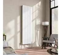 Built Right Designer Radiator Flat Panel Single Vertical White 1800 X 420