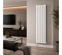Built Right Designer Radiator Flat Panel Single Vertical White 1800 X 420