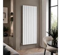 Built Right Designer Radiator Flat Panel Single Vertical White 1800 X 560