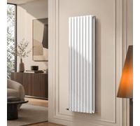 Built Right Designer Radiator Oval Panel Double Verticle 1800 X 480