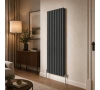 Built Right Designer Radiator Oval Panel Double Verticle 1800 X 600