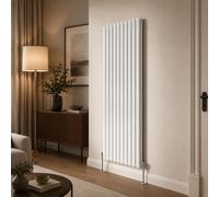 Built Right Designer Radiator Oval Panel Double Verticle 1800 X 600