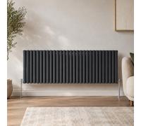 Built Right Designer Radiator Oval Panel Single Horizontal 600 X 1800