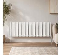 Built Right Designer Radiator Oval Panel Single Horizontal 600 X 1800