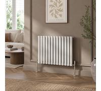 Built Right Designer Radiator Oval Panel Single Horizontal 600 X 780