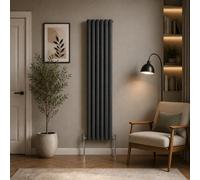 Built Right Designer Radiator Oval Panel Single Verticle 1800 X 360