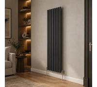 Built Right Designer Radiator Oval Panel Single Verticle 1800 X 480